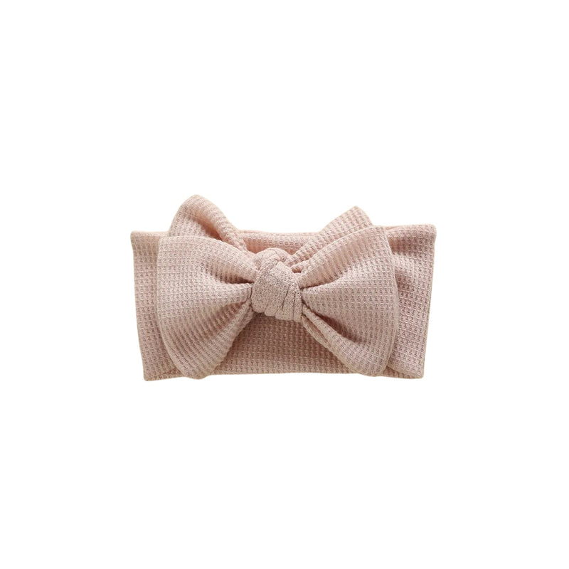 Winnie Waffle Headband in Sand