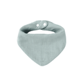 Sapphire cotton muslin baby bib — Baby Bandana Cotton Muslin Dribble Bib on white background