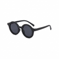 Matte Jet Black Ava Baby Sunglasses