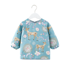 Oh Deer Everyday Waterproof Baby Smock Bib Long Sleeve