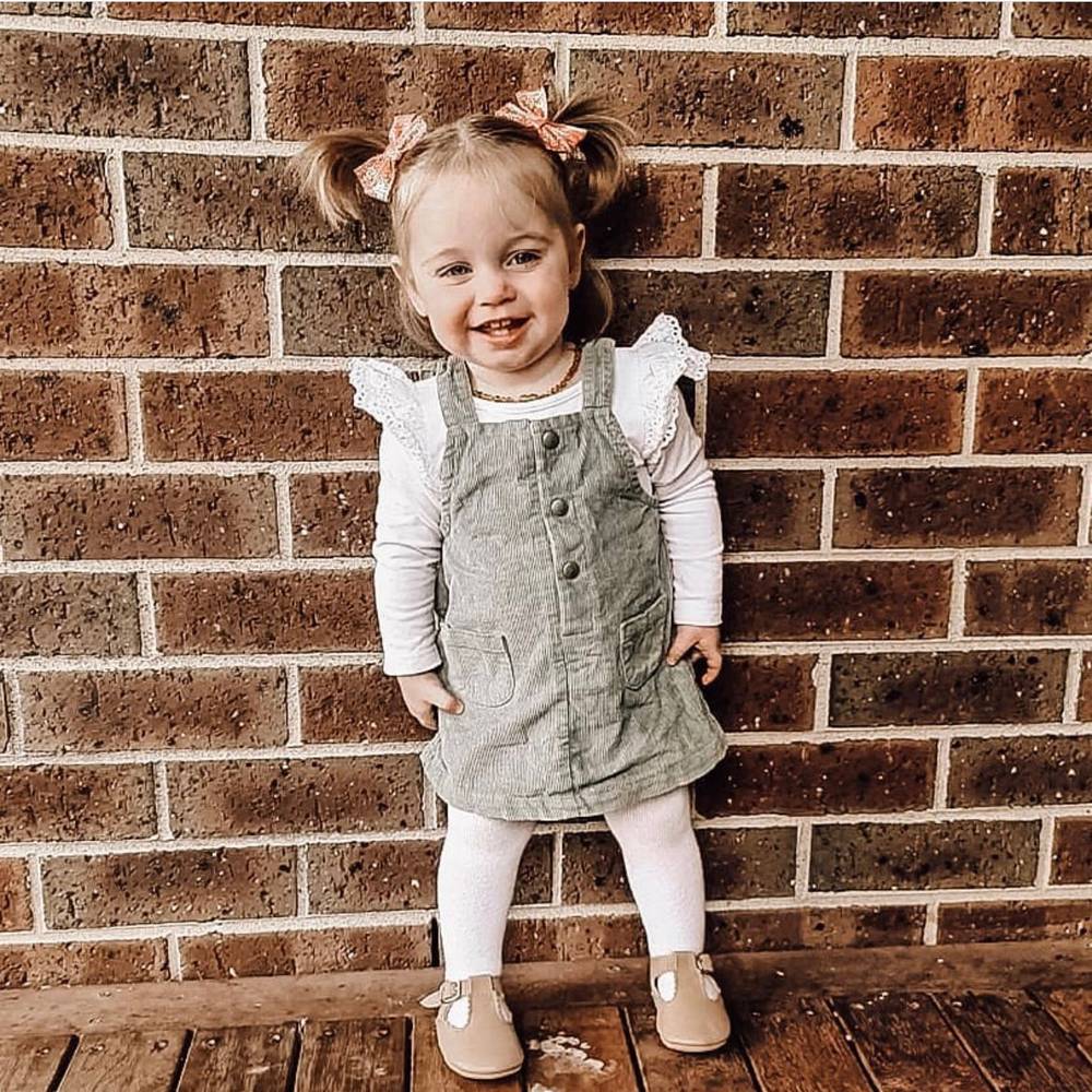 Peanut Leather Baby T Bar Shoe — baby shoes product styling