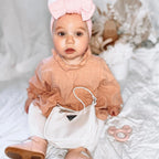 Wisp Pink Leather Baby T Bar Shoe — baby shoes gift-ready packaging and presentation