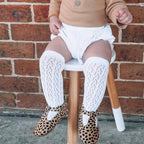 Cheetah Calf Hair Leather Baby T Bar Shoe — baby shoes size and scale reference