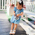 Snow White Weave Leather Baby Sandal — baby sandals product styling