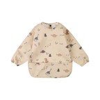 Rawr Patrol Premium Waterproof Baby Smock Bib Long Sleeve
