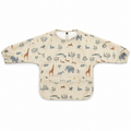 Savanna Squad Waterproof Baby Smock Bib Long Sleeve