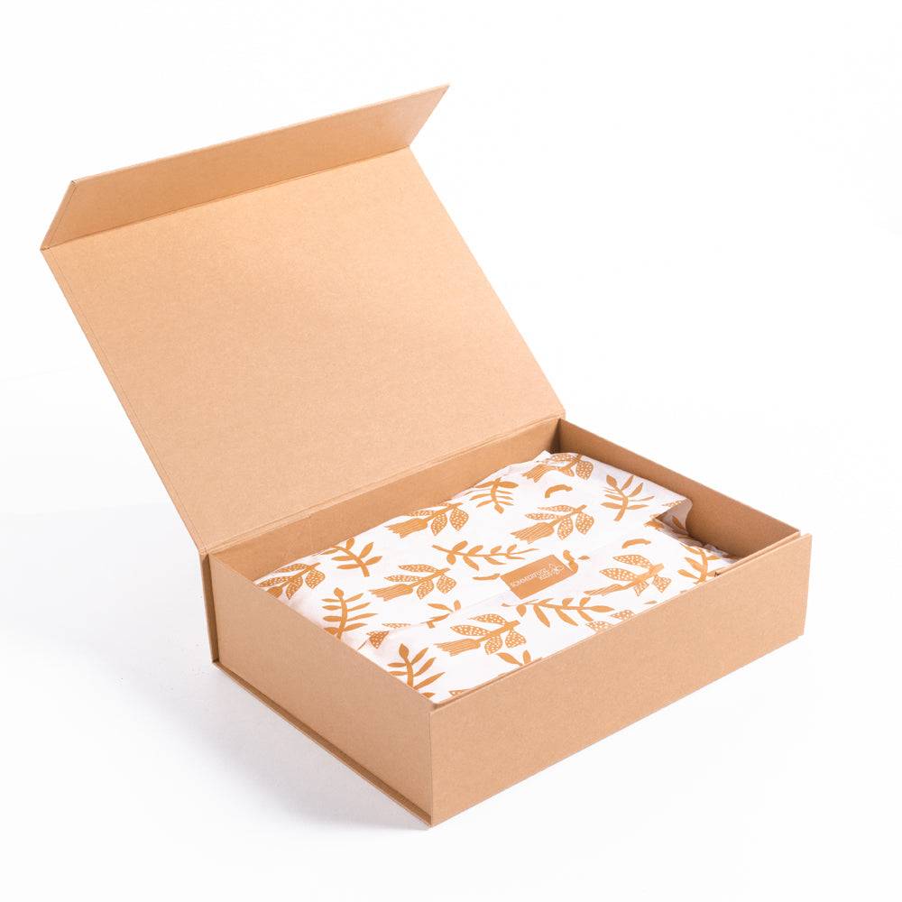 "Happy and You Know It" Tropics Nappy & Moccs — Baby Girl Gift Bundle — baby gift set alternate view