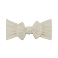 Chalk single bow baby headband