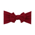 Cherry Red single bow baby headband