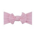 Peony Pink single bow baby headband