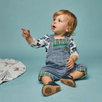 Nile Blue Leather Baby T Bar Shoe — baby shoes product styling