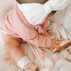 Wisp Pink Leather Baby T Bar Shoe — baby shoes gift-ready packaging and presentation