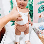Wisp Pink Leather Baby T Bar Shoe — baby shoes colour swatch detail
