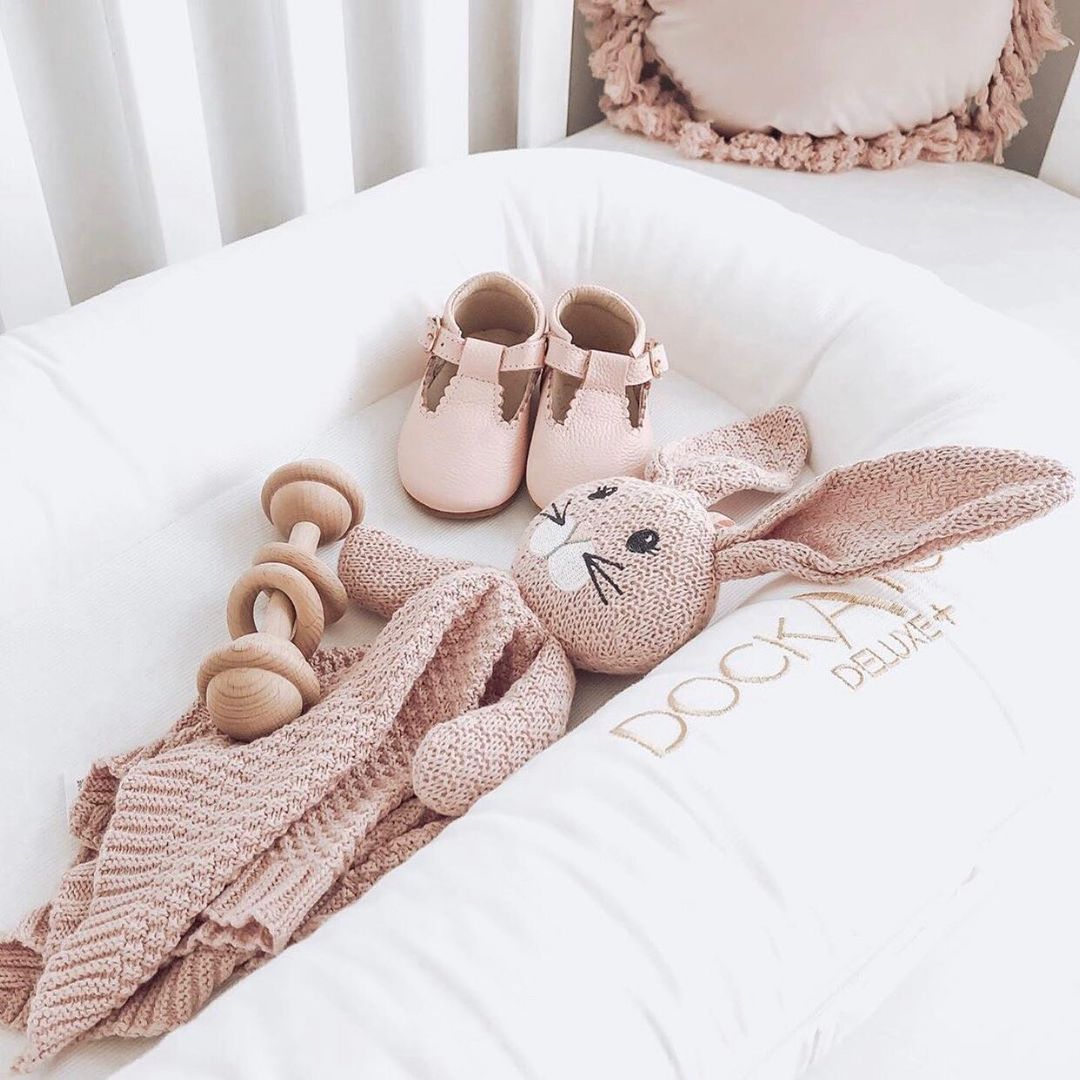 Wisp Pink Leather Baby T Bar Shoe — baby shoes gift-ready packaging and presentation