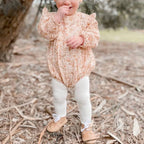 Teddy Baby Lace Up Oxford Bootie — baby booties colour swatch detail