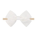 Tinka Tiny Bow in White