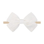 Tinka Tiny Bow in White