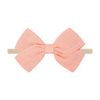 Tinka Tiny Bow in Apricot