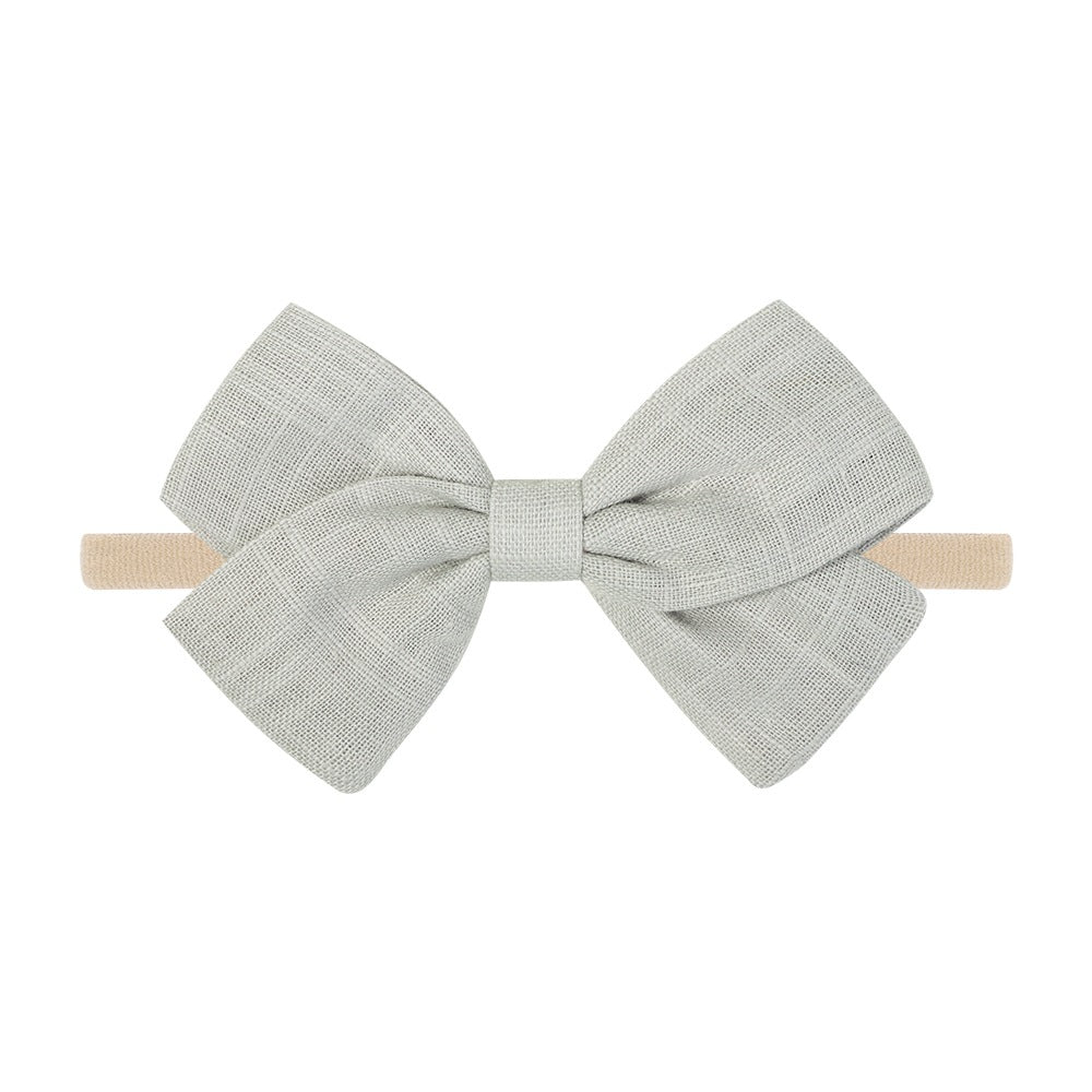 Tinka Tiny Bow in Beige