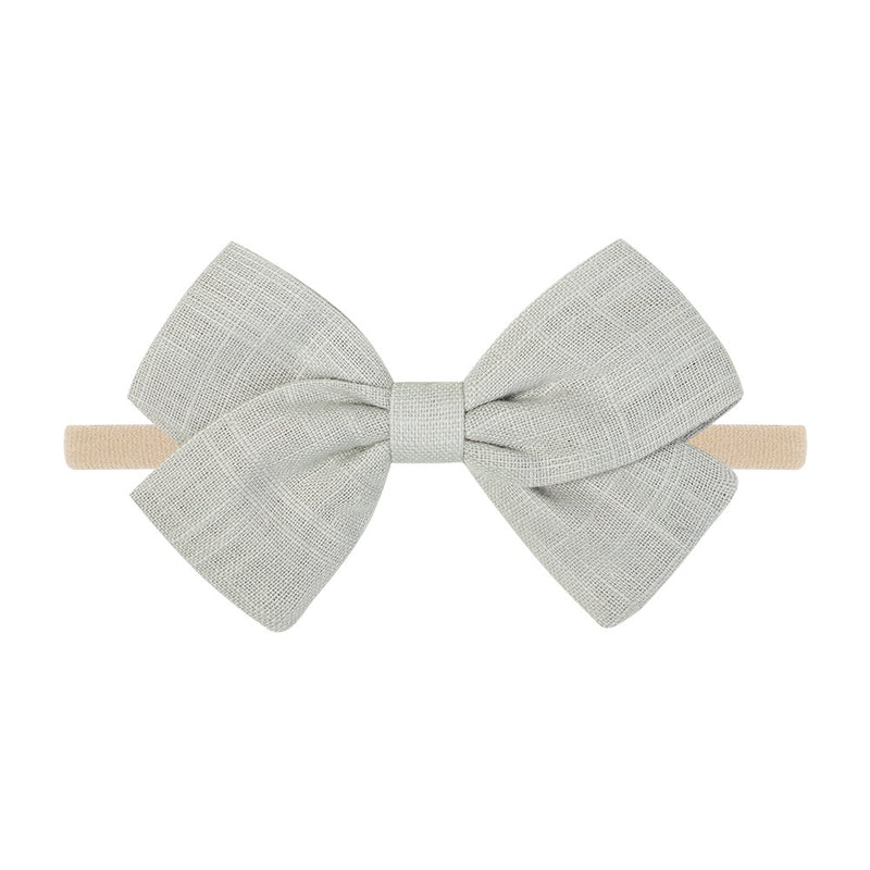 Tinka Tiny Bow in Beige