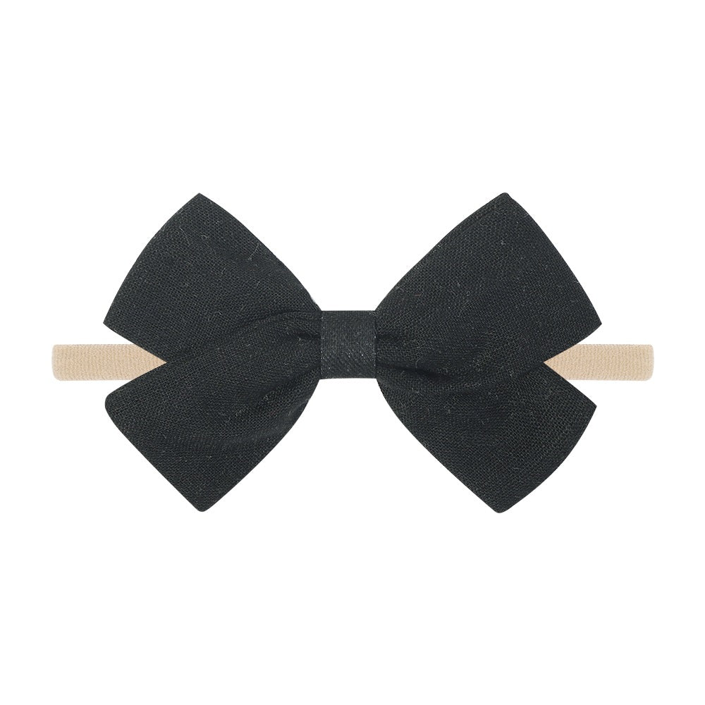 Tinka Tiny Bow in Black