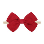 Tinka Tiny Bow in Cherry Red