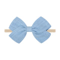 Tinka Tiny Bow in Cornflower Blue