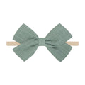 Tinka Tiny Bow in Eucalyptus