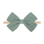 Tinka Tiny Bow in Eucalyptus