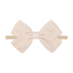 Tinka Tiny Bow in Ivory