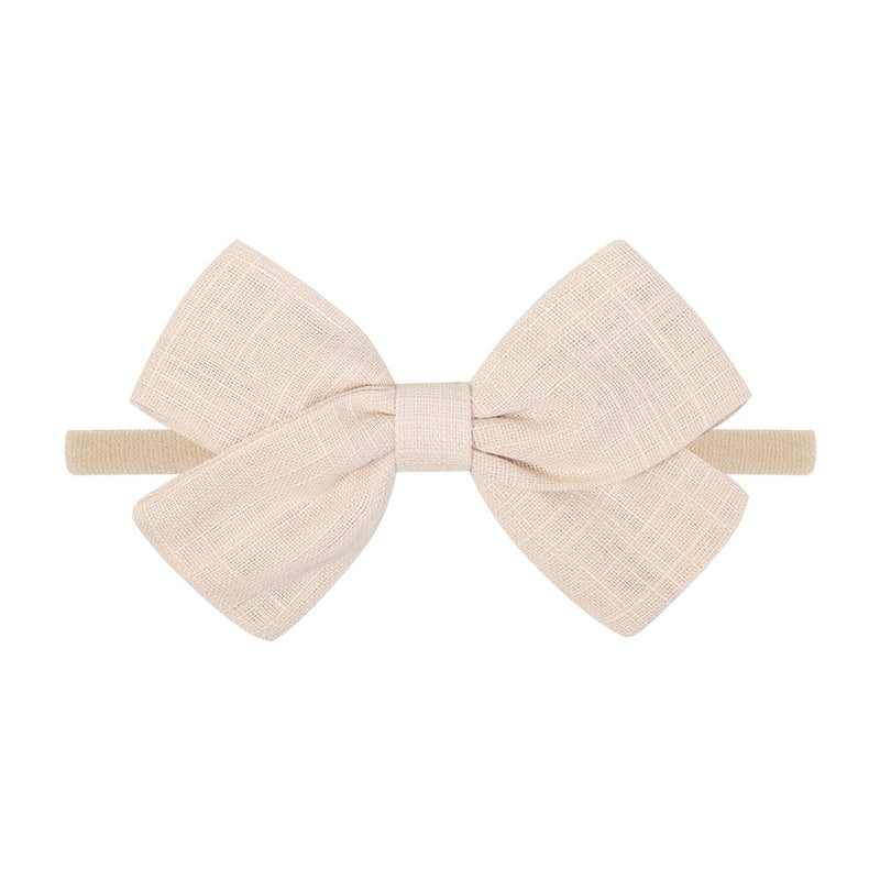Tinka Tiny Bow in Ivory