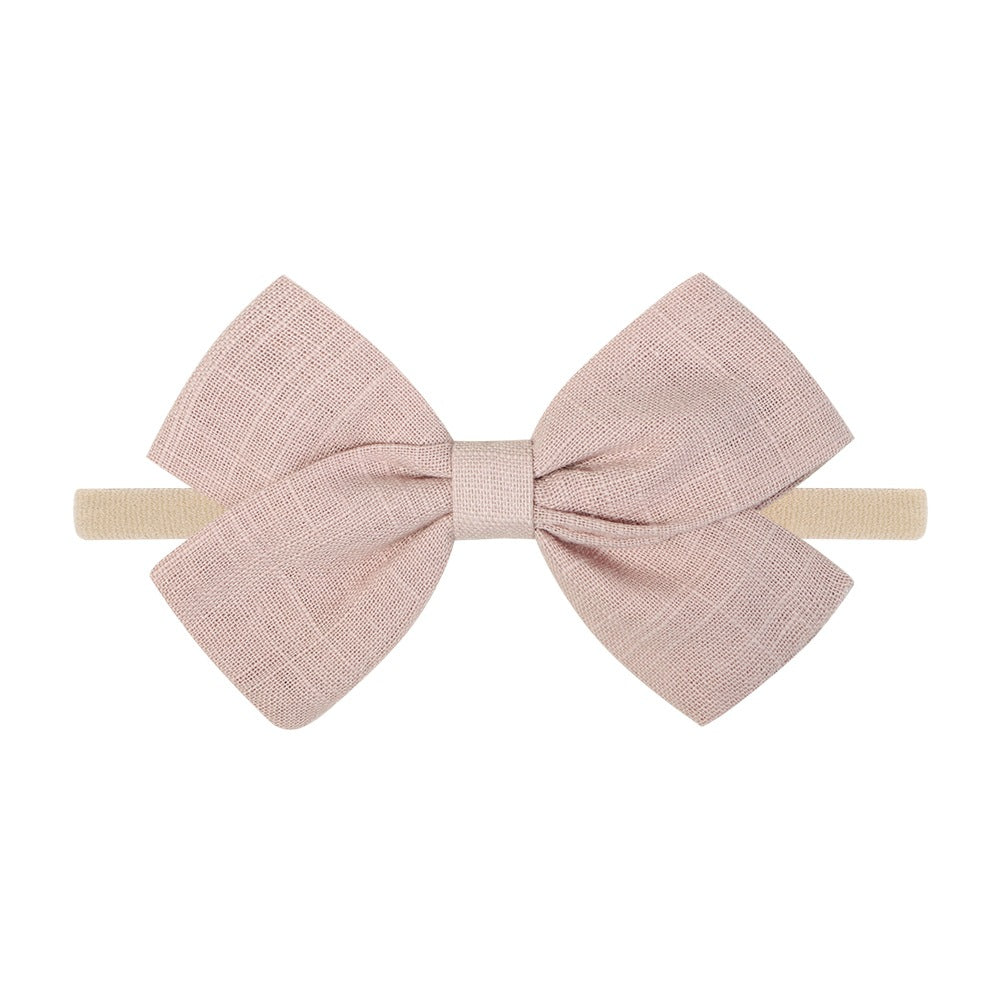 Tinka Tiny Bow in Latte