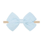 Tinka Tiny Bow in Light Blue