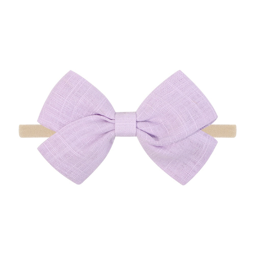 Tinka Tiny Bow in Lilac