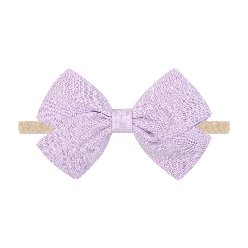 Tinka Tiny Bow in Lilac