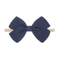 Tinka Tiny Bow in Navy Blue