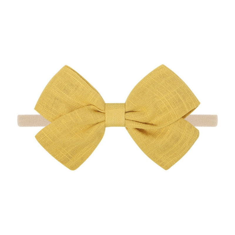 Tinka Tiny Bow in Old Gold