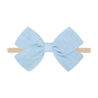 Tinka Tiny Bow in Pale Blue