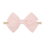 Tinka Tiny Bow in Rose Fog
