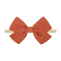 Tinka Tiny Bow in Rouge Red