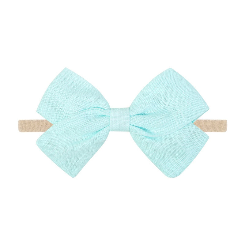 Tinka Tiny Bow in Seafoam