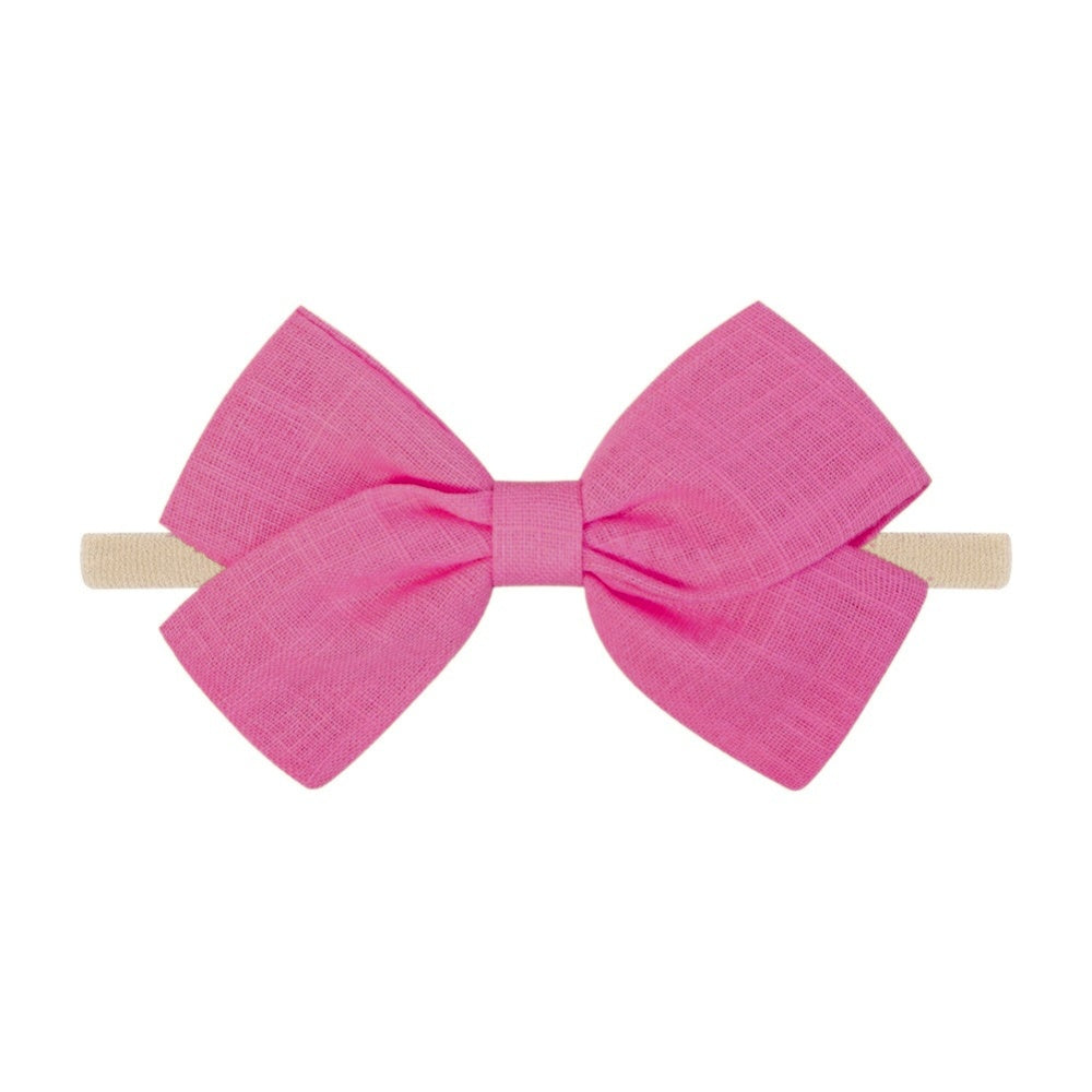 Tinka Tiny Bow in Fuchsia
