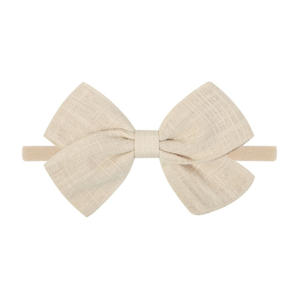 Tinka Tiny Bow in Sand
