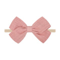 Tinka Tiny Bow in Terracotta