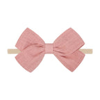 Tinka Tiny Bow in Terracotta