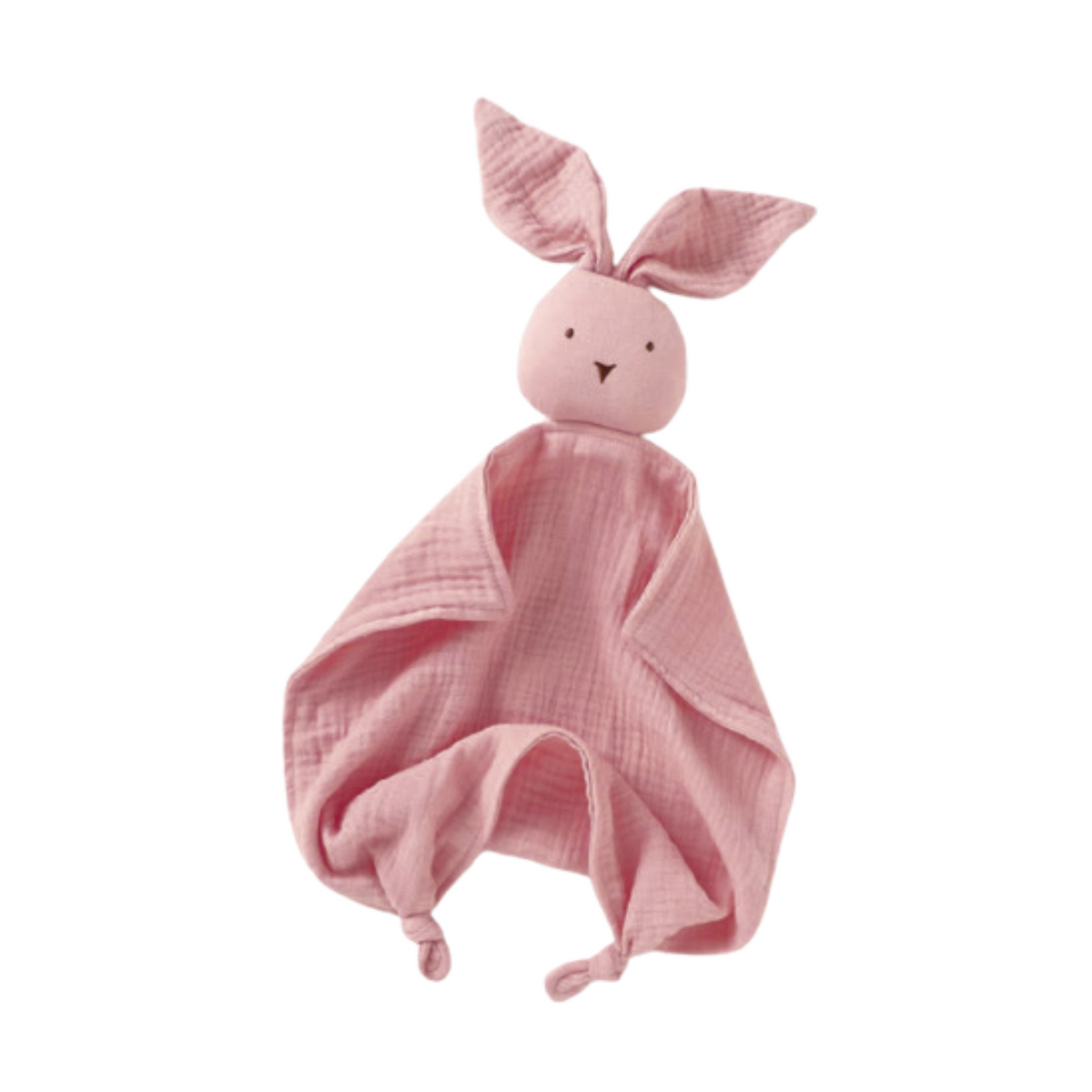 Twitch Bunny Cotton Baby Comforter in Blush