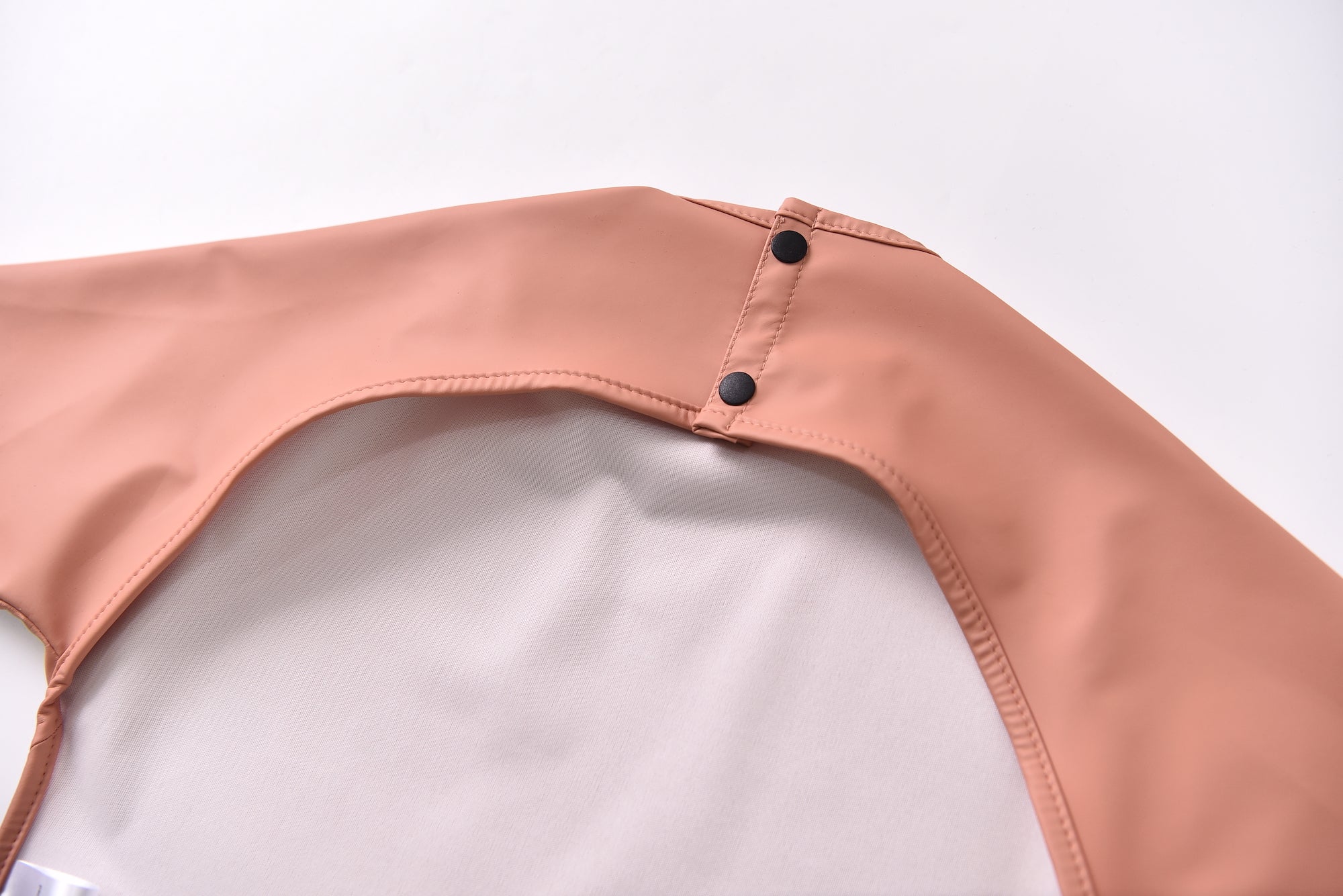 Green Smoke Waterproof Baby Smock Bib Long Sleeve — baby bib product styling