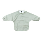 Aloe Green Premium Waterproof Baby Smock Bib Long Sleeve