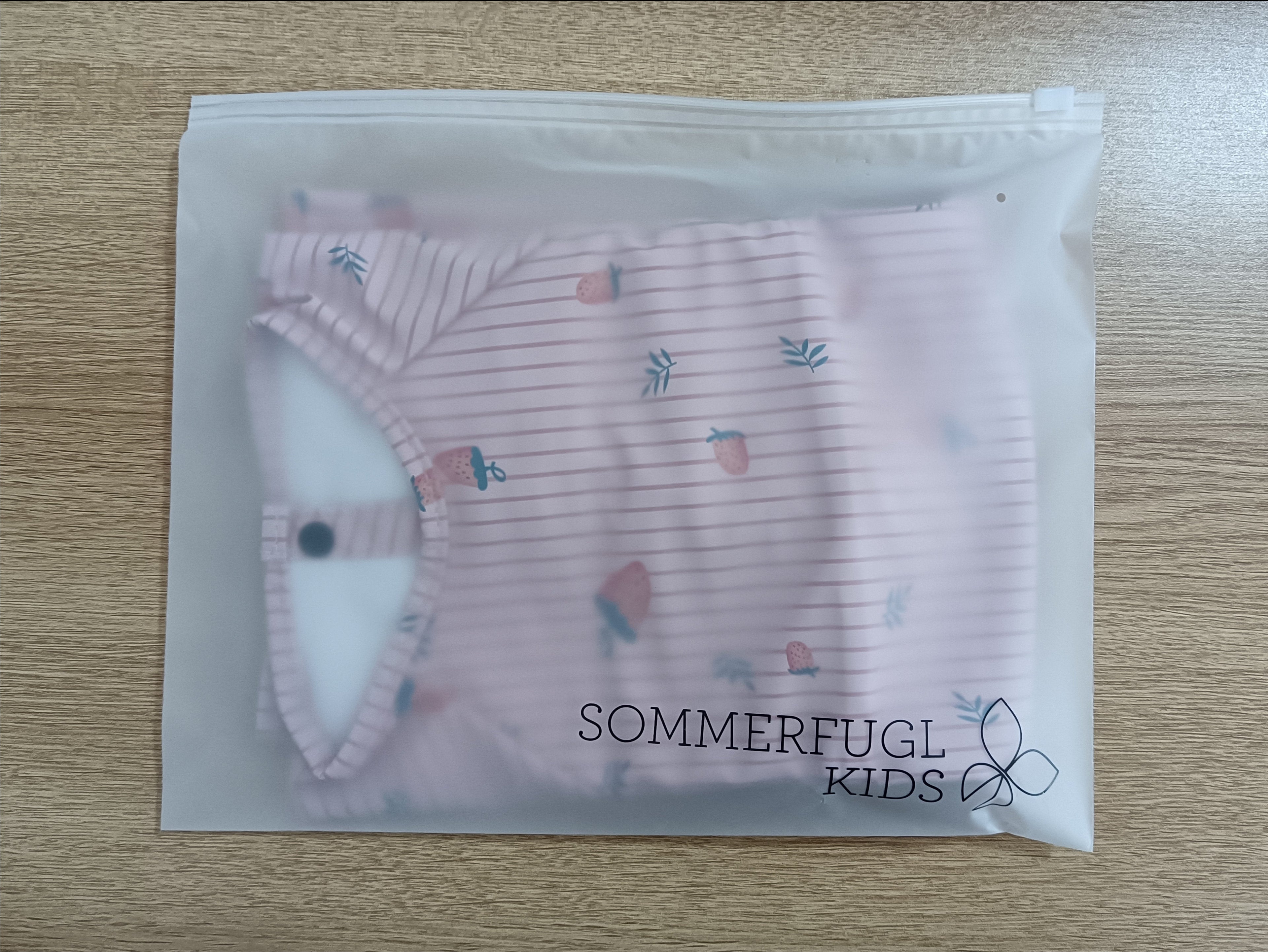 Berry Stripey Waterproof Baby Smock Bib Long Sleeve — cat baby bib showing face and soft texture