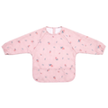 Berry Stripey Premium Waterproof Baby Smock Bib Long Sleeve